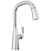 Delta - Single Handle Pull Down Kitchen Faucet  - Lumicoat® Chrome - 9176-PR-DST