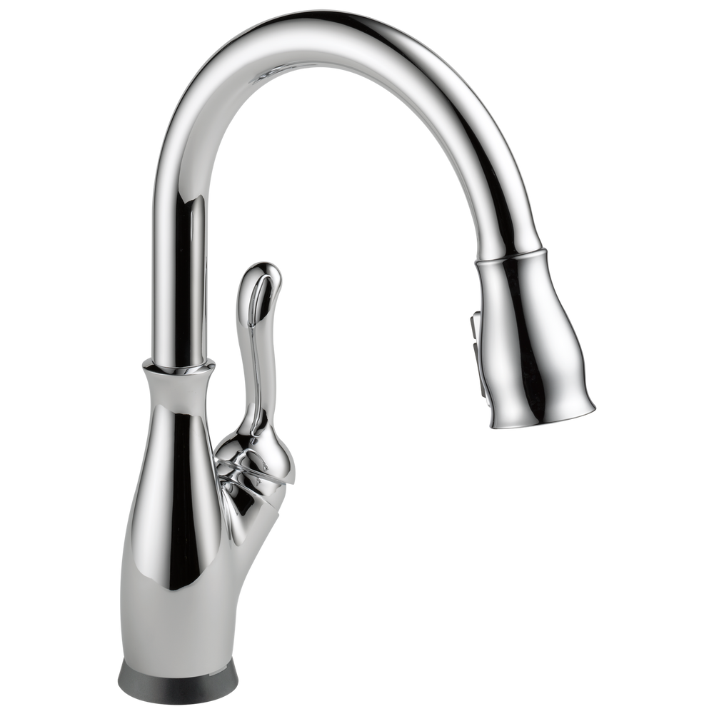 Delta - VoiceIQ® Kitchen Faucet with Touch2O® with Touchless Technology - Chrome - 9178TLV-DST