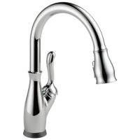 Delta - VoiceIQ® Kitchen Faucet with Touch2O® with Touchless Technology - Chrome - 9178TLV-DST