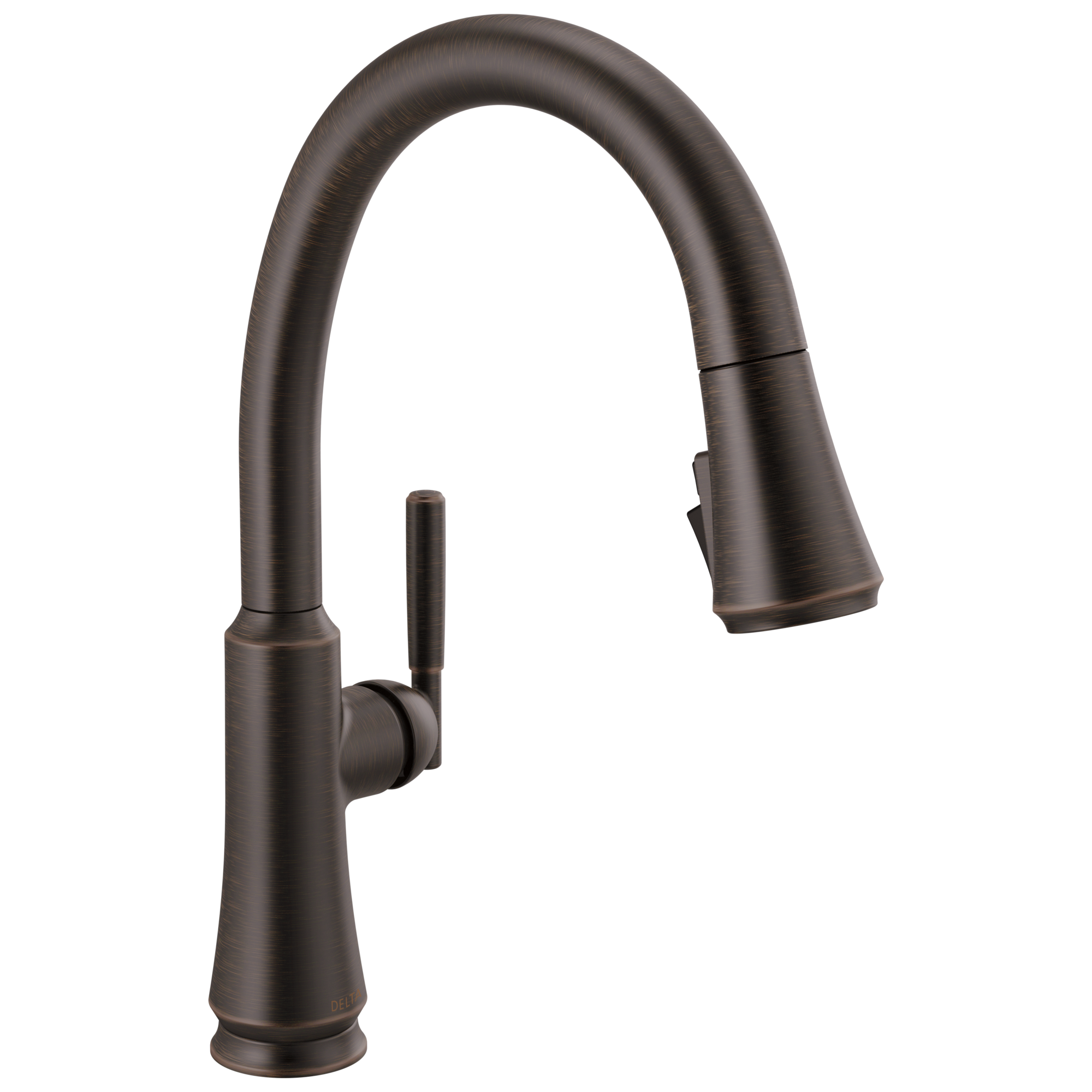 Delta - Single Handle Pull Down Kitchen Faucet - Venetian Bronze - 9179-RB-DST