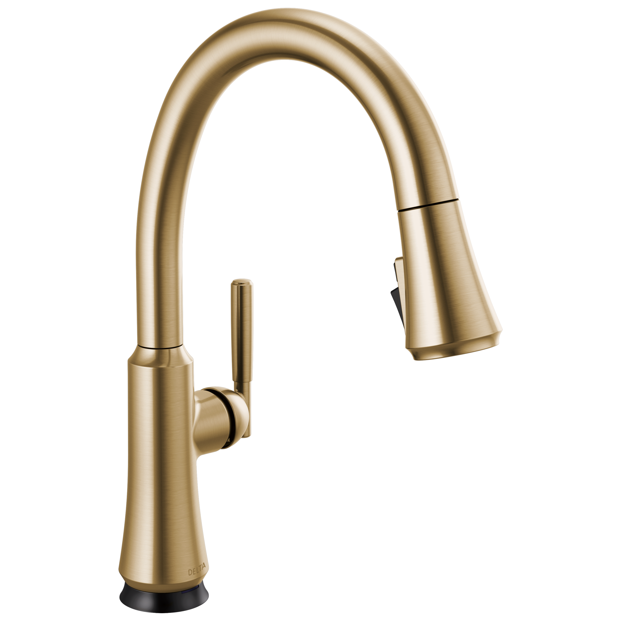 Delta - Single Handle Pull Down Kitchen Faucet with Touch<sub>2</sub>O Technology - Champagne Bronze - 9179T-CZ-DST