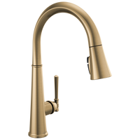 Delta - Single Handle Pull Down Kitchen Faucet  - Lumicoat® Champagne Bronze - 9182-CZ-PR-DST