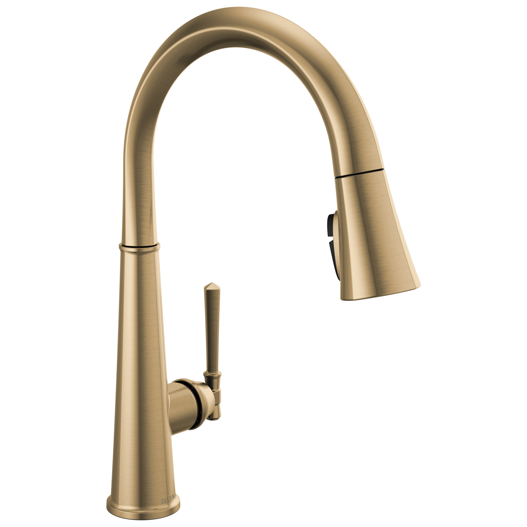 Delta - Single Handle Pull Down Kitchen Faucet  - Lumicoat® Champagne Bronze - 9182-CZ-PR-DST