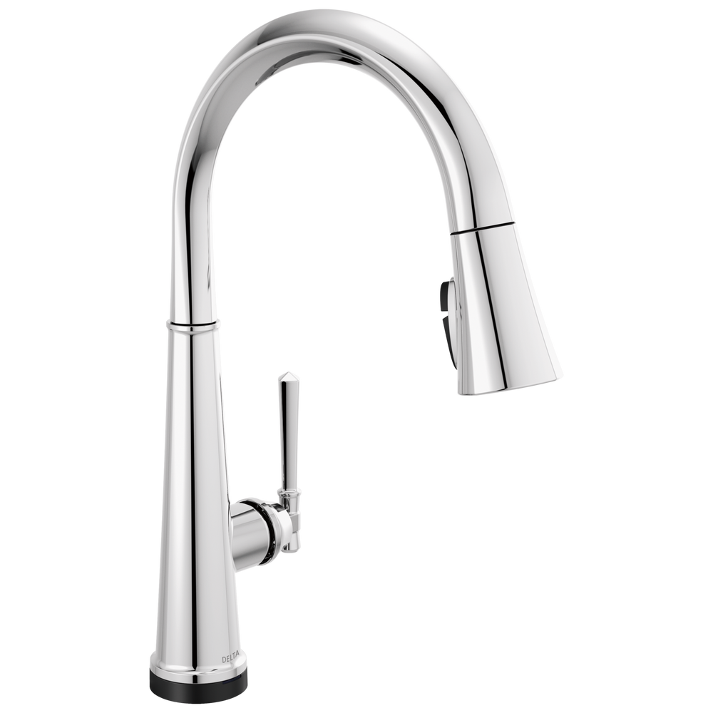 Delta - Single Handle Pull Down Kitchen Faucet with Touch2O Technology  - Lumicoat® Chrome - 9182T-PR-DST