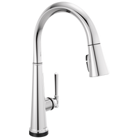 Delta - Single Handle Pull Down Kitchen Faucet with Touch2O Technology  - Lumicoat® Chrome - 9182T-PR-DST