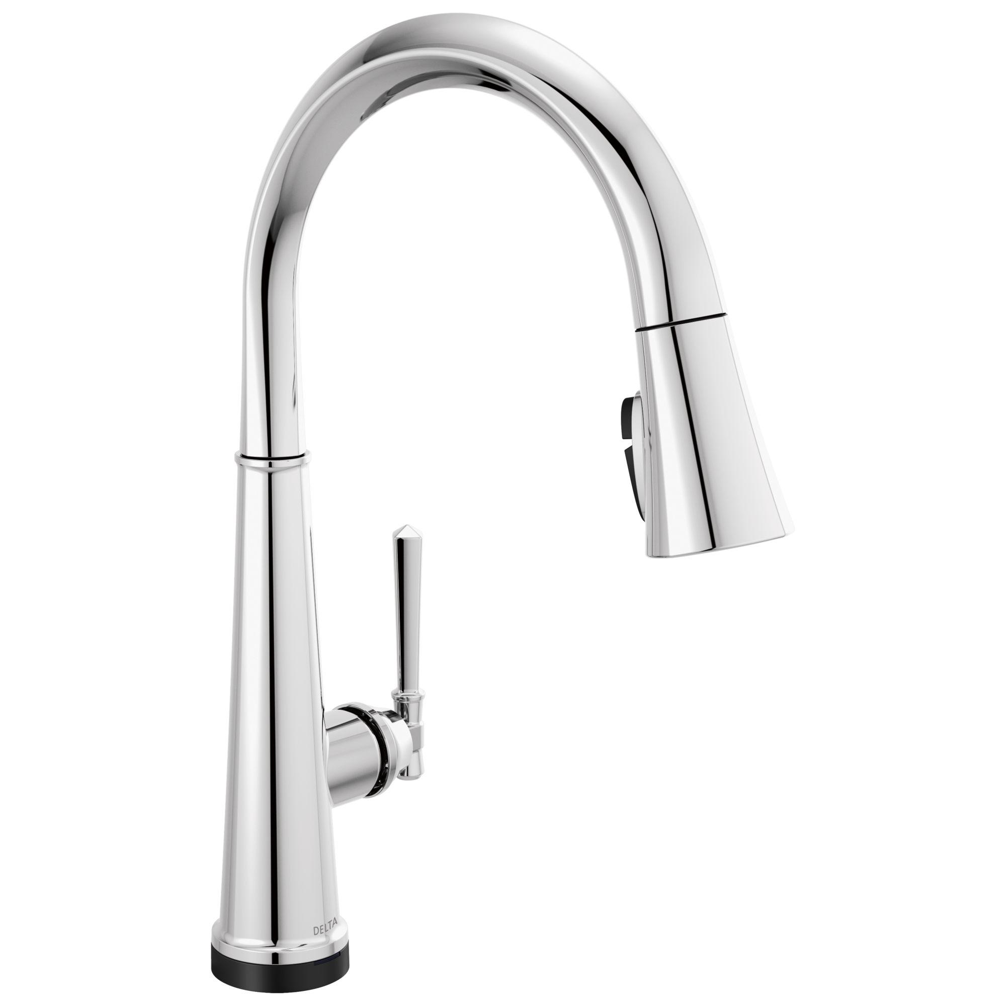 Delta - Single Handle Pull Down Kitchen Faucet with Touch2O Technology  - Lumicoat® Chrome - 9182T-PR-DST