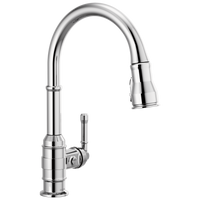 Delta - Single Handle Pull-Down Kitchen Faucet - Chrome - 9190-DST