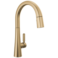 Delta - Single Handle Pull-Down Kitchen Faucet - Lumicoat® Champagne Bronze - 9191-CZ-PR-DST