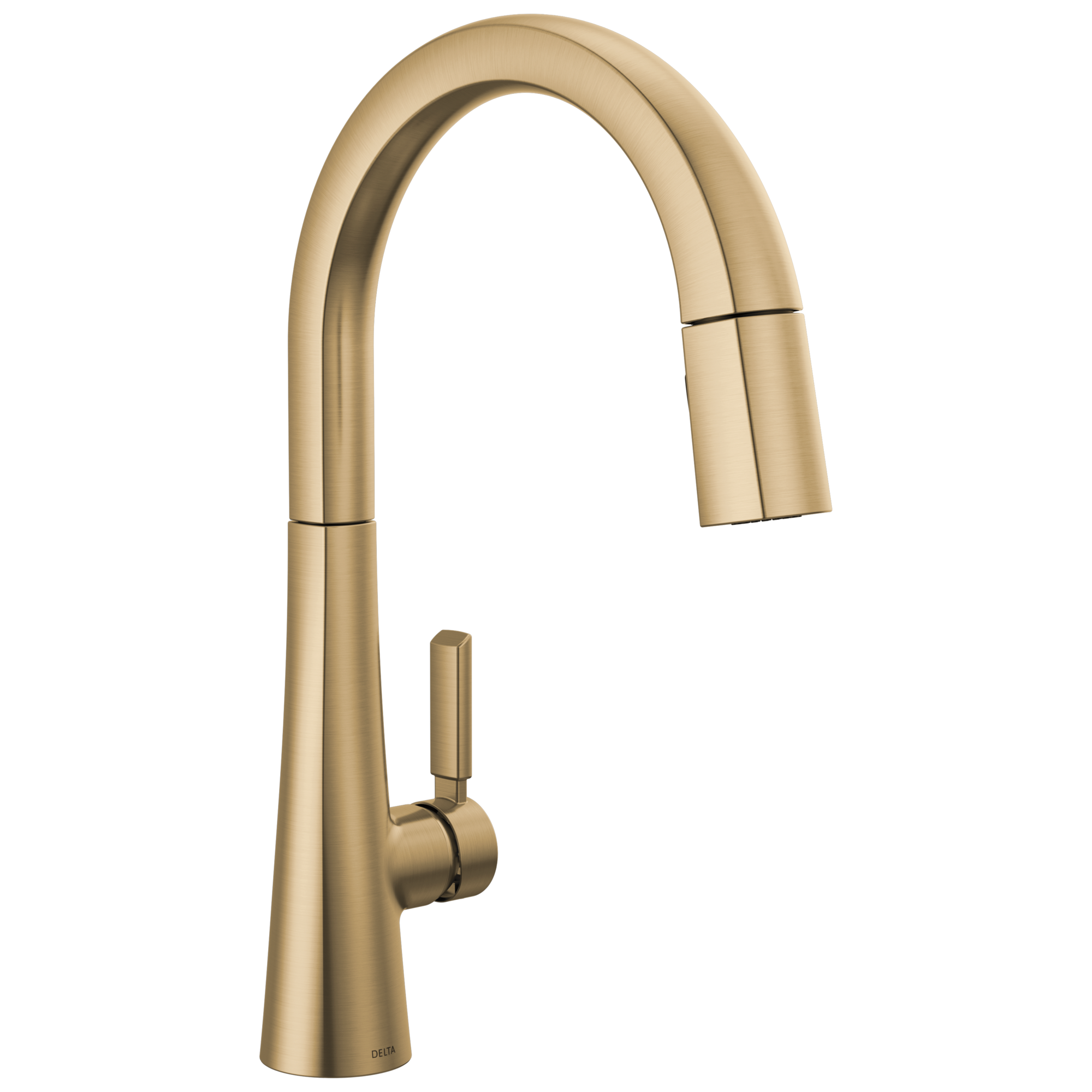 Delta - Single Handle Pull-Down Kitchen Faucet - Lumicoat® Champagne Bronze - 9191-CZ-PR-DST