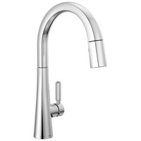 Delta - Single Handle Pull-Down Kitchen Faucet - Lumicoat® Chrome - 9191-PR-DST