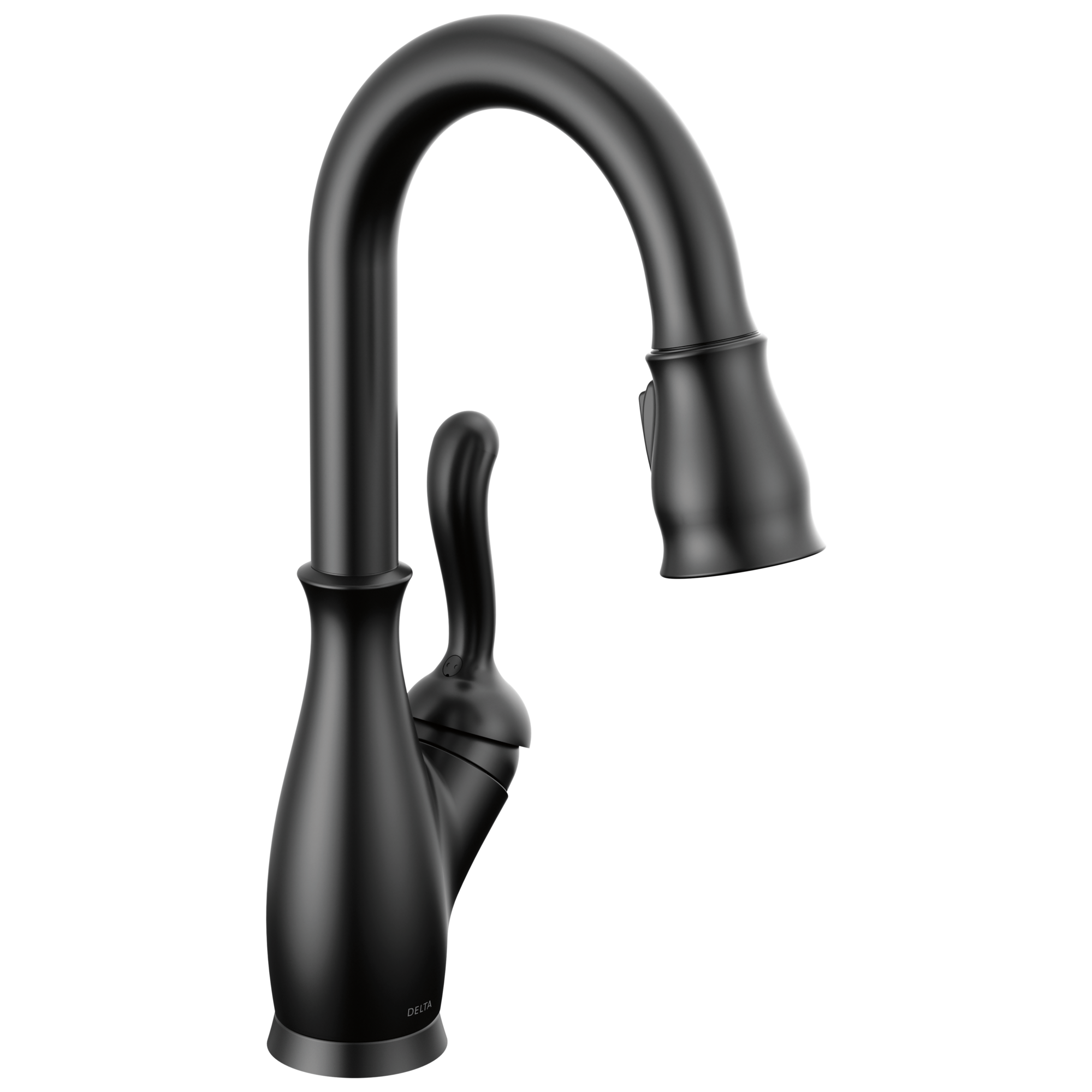 Delta - Single Handle Pull-Down Bar / Prep Faucet - Matte Black - 9678-BL-DST