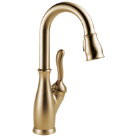 Delta - Single Handle Pull-Down Bar / Prep Faucet - Champagne Bronze - 9678-CZ-DST