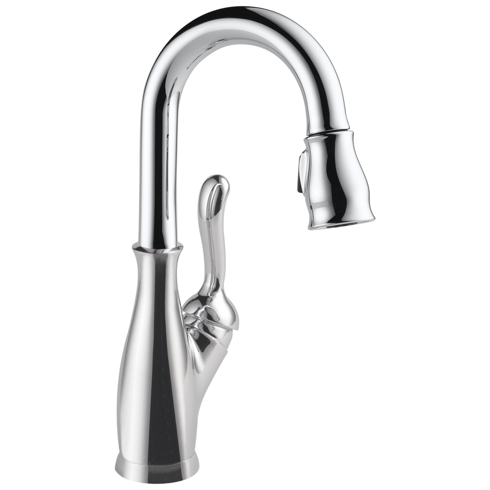 Delta - Single Handle Pull-Down Bar / Prep Faucet - Chrome - 9678-DST