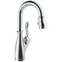 Delta - Single Handle Pull-Down Bar / Prep Faucet - Chrome - 9678-DST