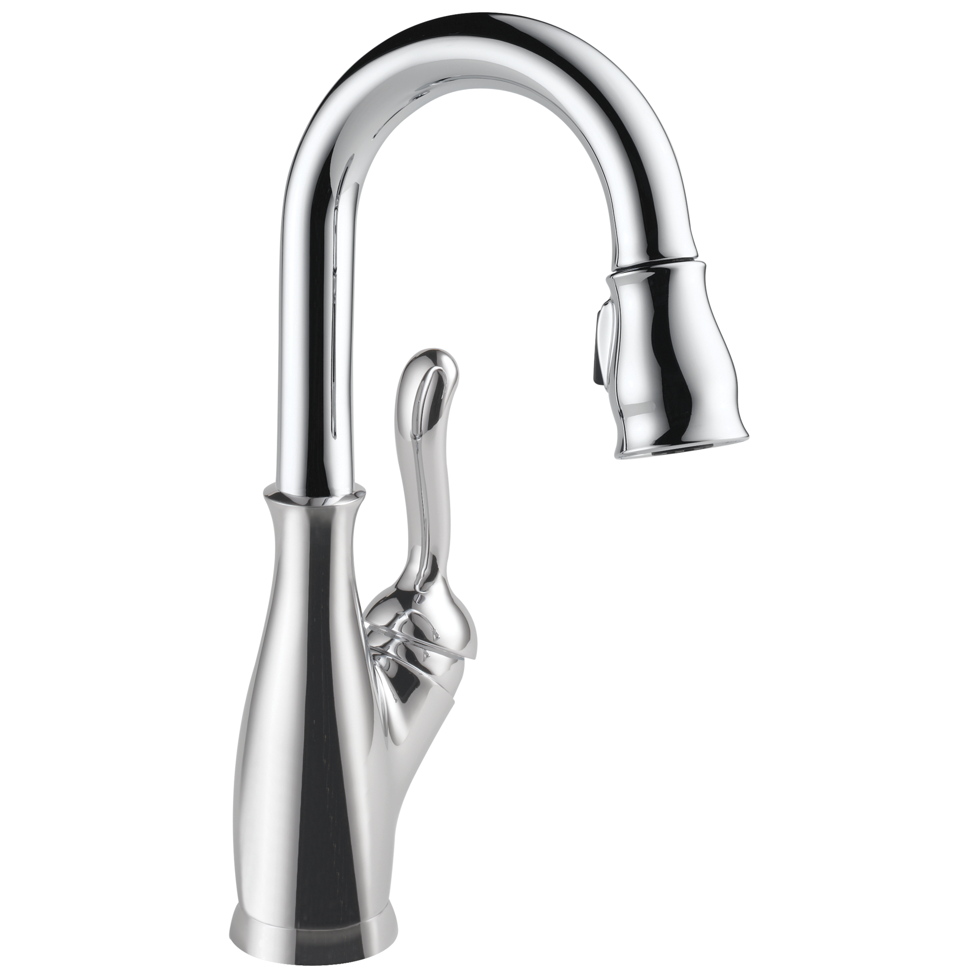 Delta - Single Handle Pull-Down Bar / Prep Faucet - Chrome - 9678-DST