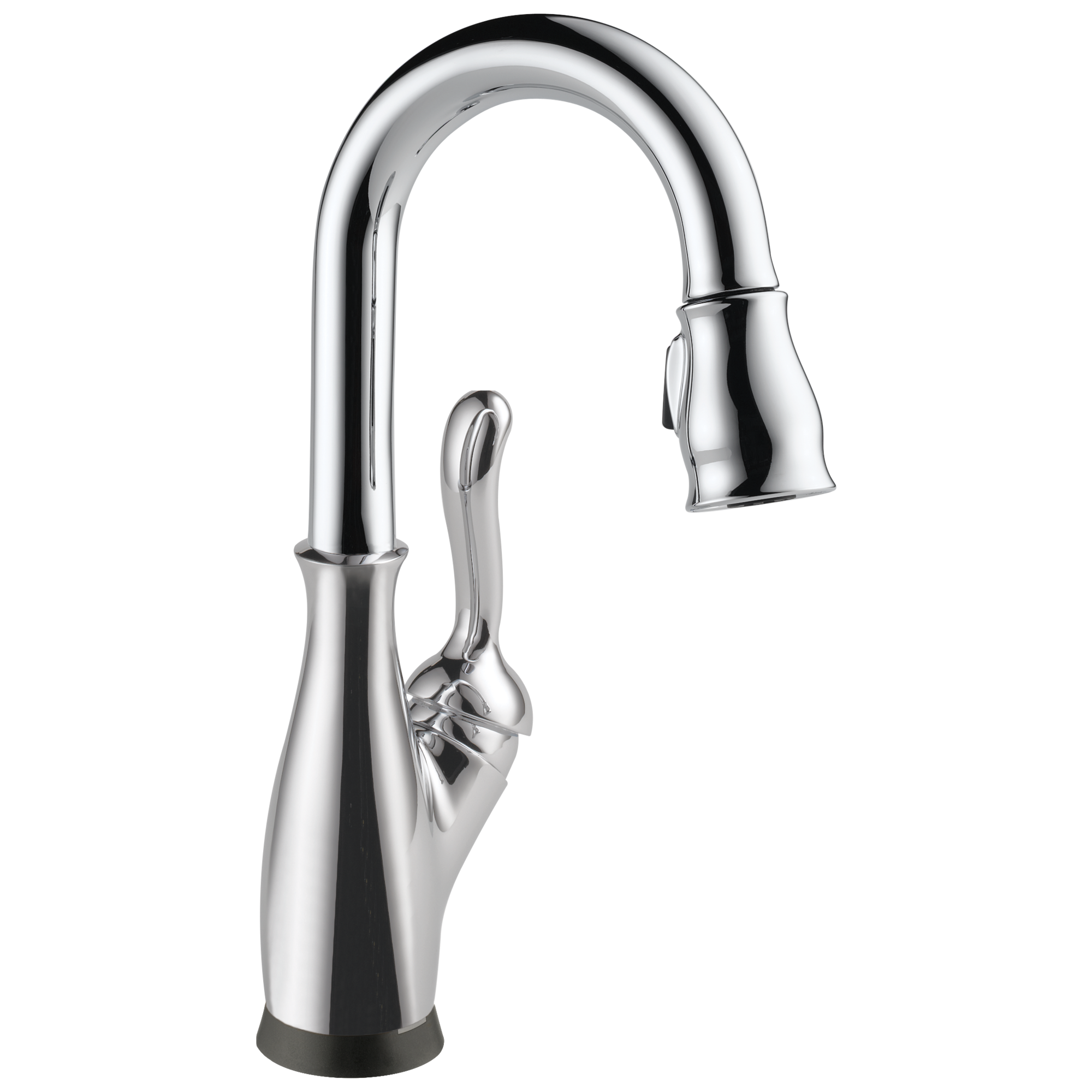 Delta - Single Handle Pull-Down Bar / Prep Faucet with Touch<sub>2</sub>O® Technology - Chrome - 9678T-DST