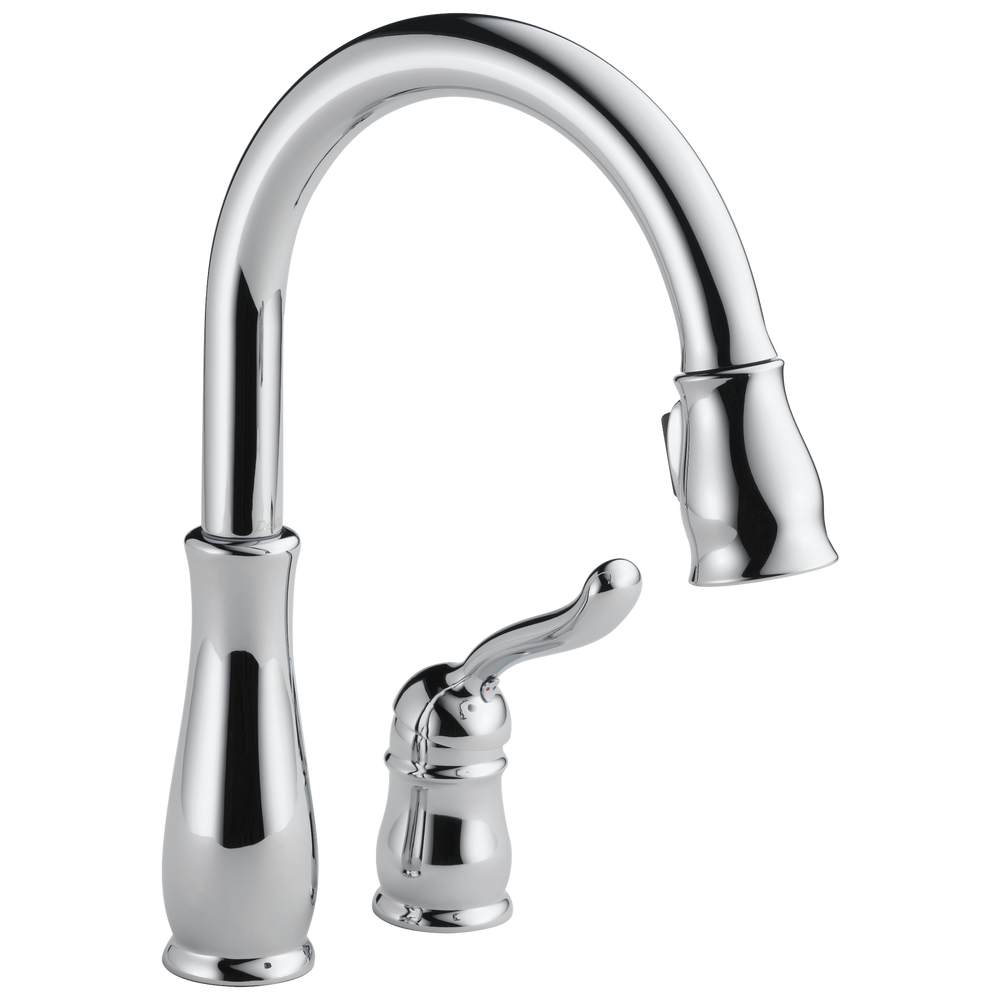 Delta - Single Handle Pull-Down Kitchen Faucet - Chrome - 978-DST