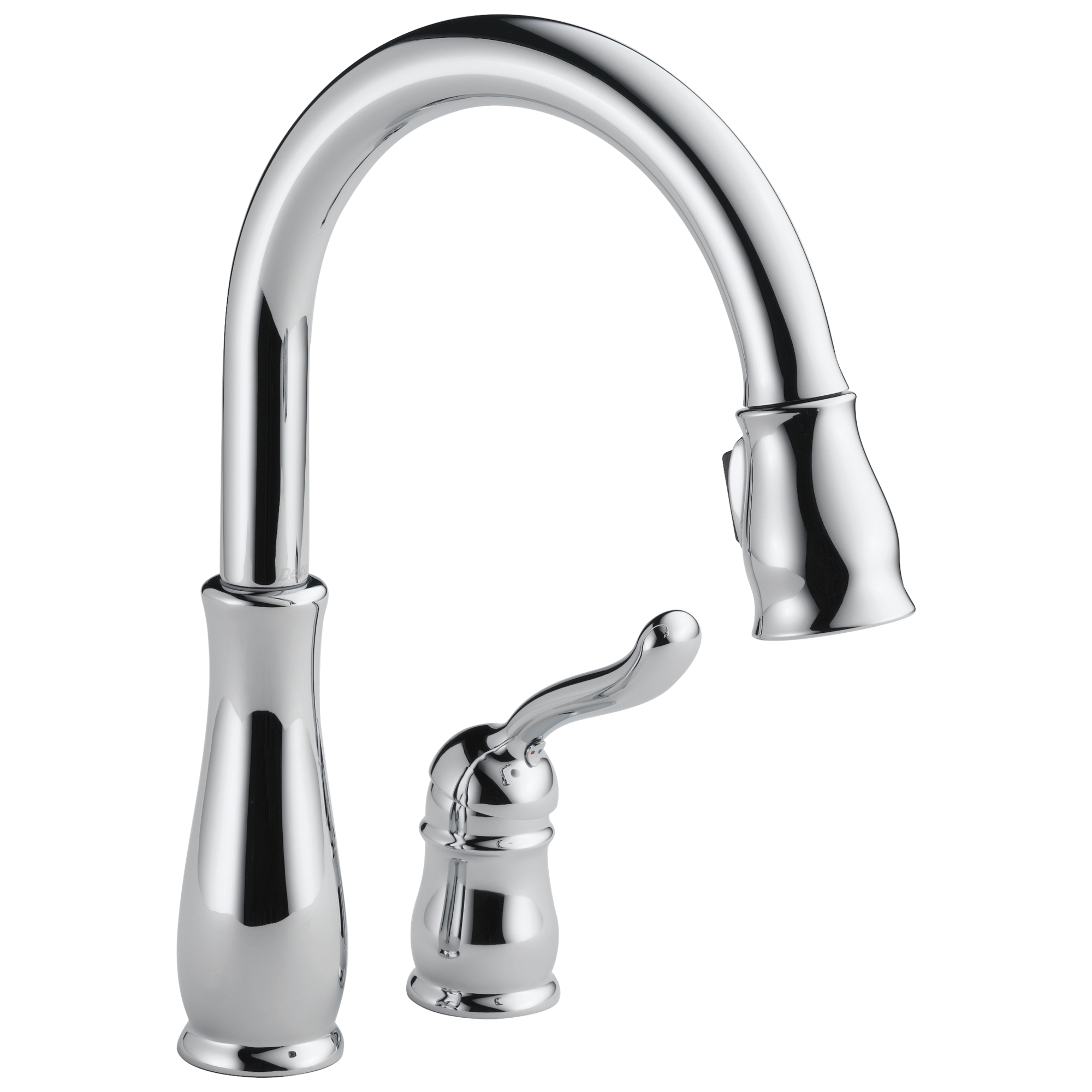 Delta - Single Handle Pull-Down Kitchen Faucet - Chrome - 978-DST