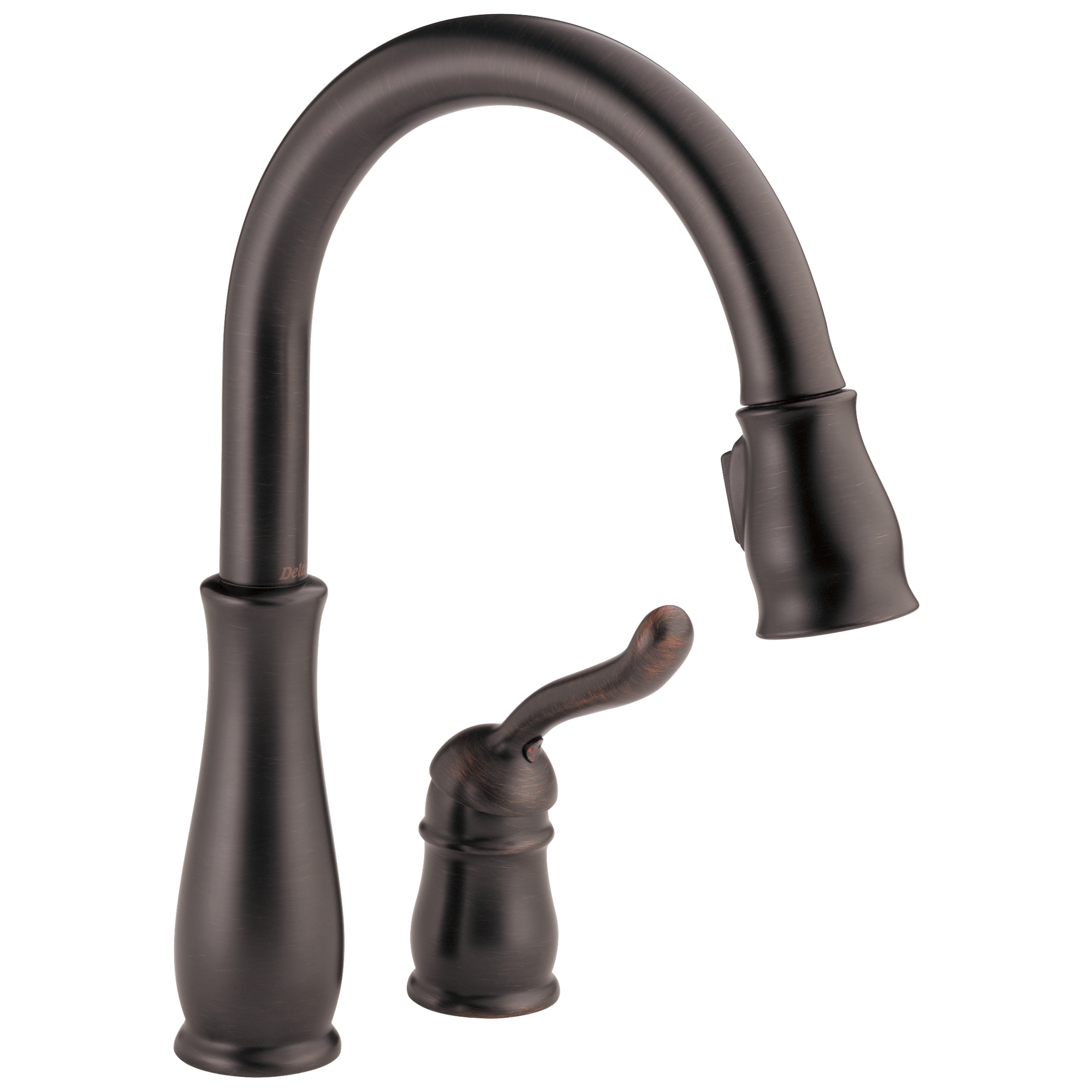 Delta - Single Handle Pull-Down Kitchen Faucet - Venetian Bronze - 978-RB-DST