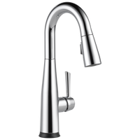 Delta - Single Handle Pull-Down Bar / Prep Faucet with Touch<sub>2</sub>O® Technology - Chrome - 9913T-DST