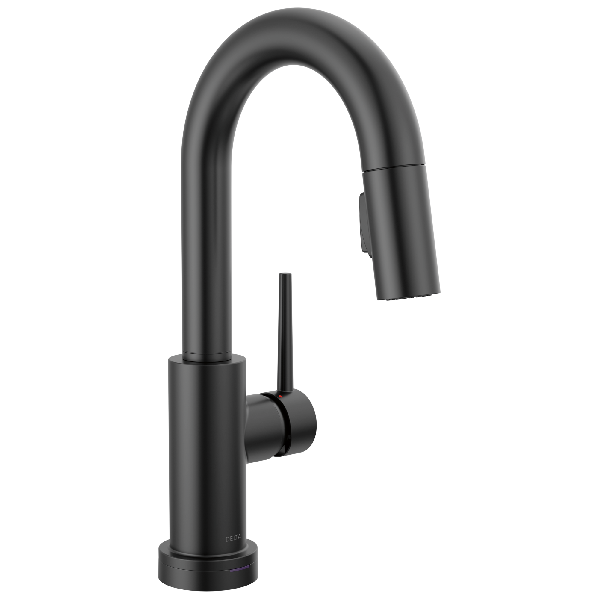 Delta - Touch2O® Bar / Prep Faucet with Touchless Technology - Matte Black - 9959TL-BL-DST