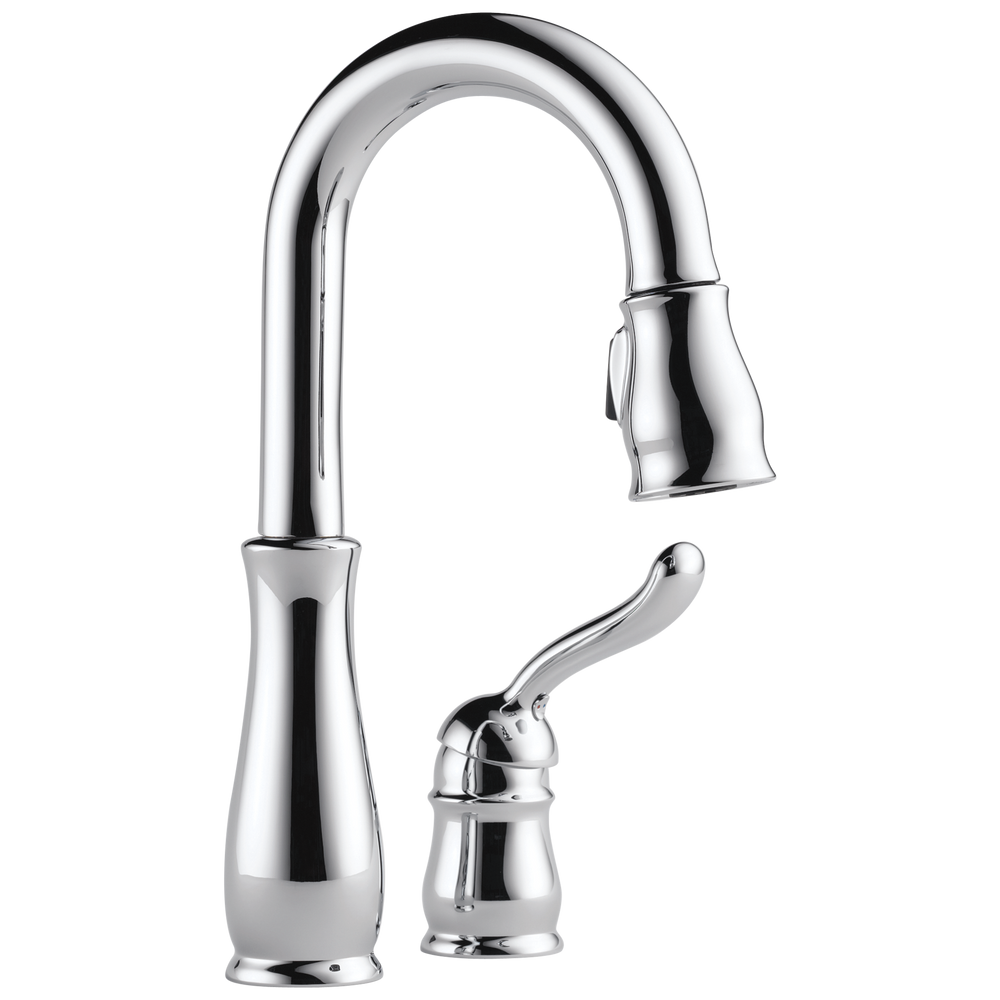 Delta - Single Handle Pull-Down Bar / Prep Faucet - Chrome - 9978-DST