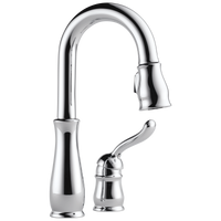 Delta - Single Handle Pull-Down Bar / Prep Faucet - Chrome - 9978-DST