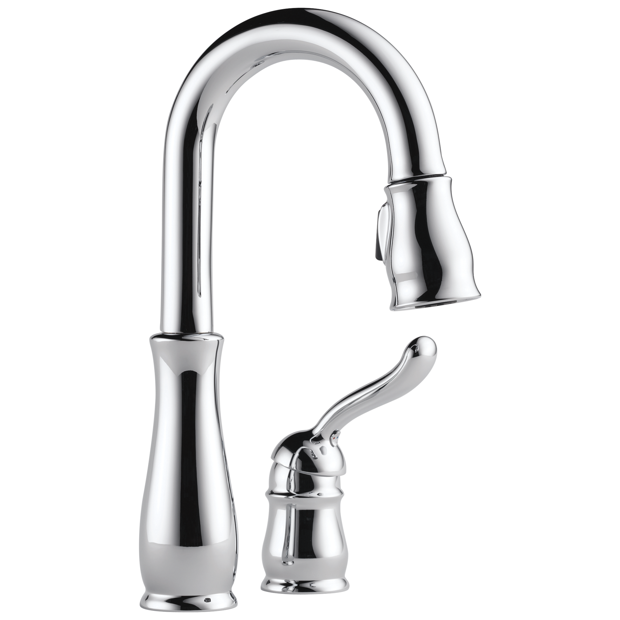 Delta - Single Handle Pull-Down Bar / Prep Faucet - Chrome - 9978-DST