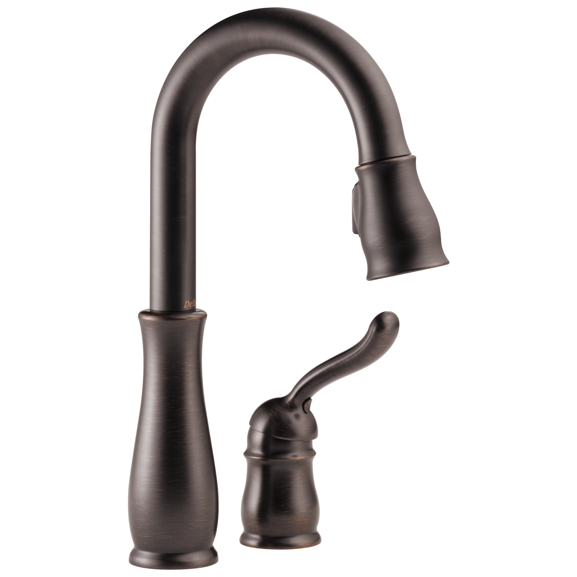 Delta - Single Handle Pull-Down Bar / Prep Faucet - Venetian Bronze - 9978-RB-DST