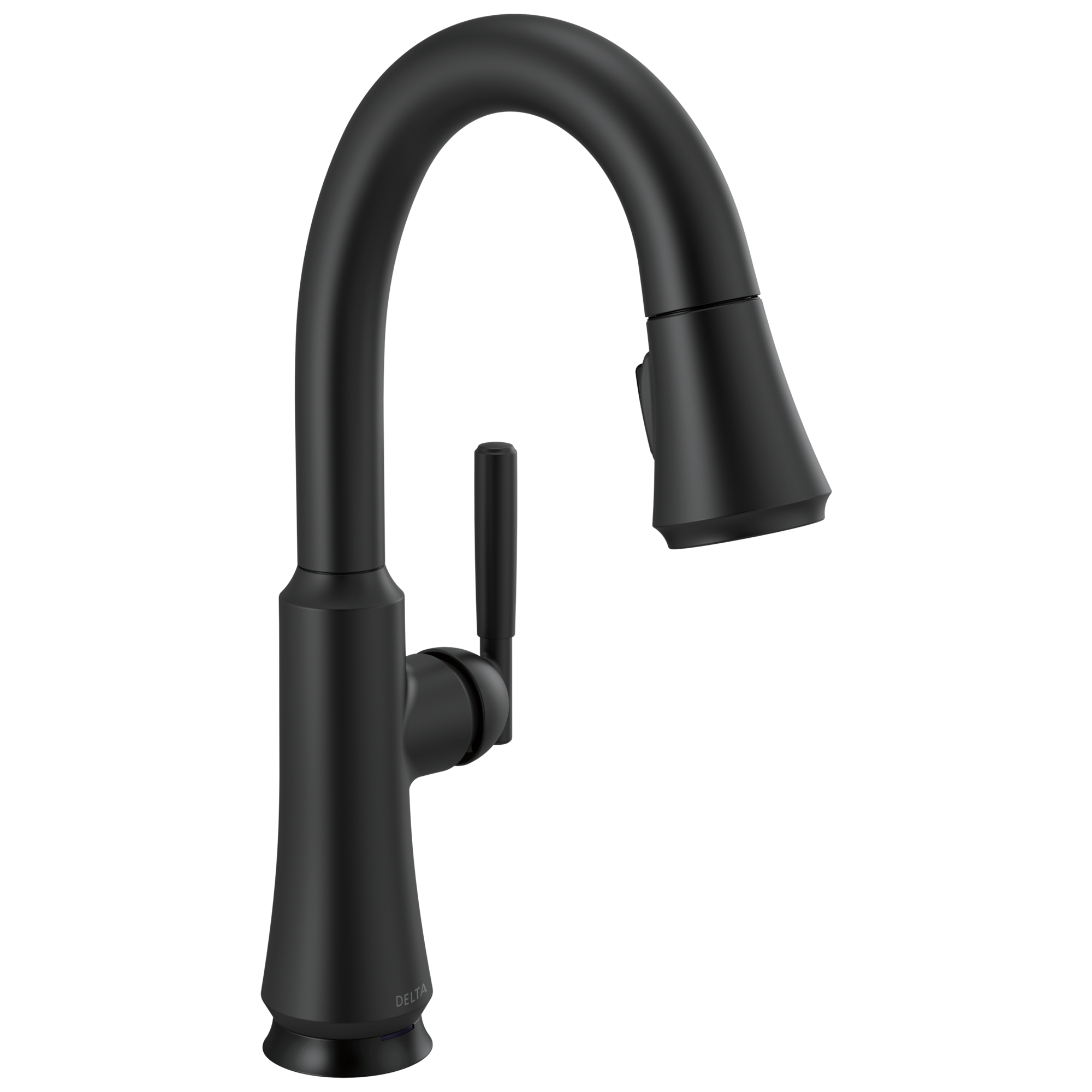 Delta - Touch2O® Bar / Prep Faucet with Touchless Technology - Matte Black - 9979TL-BL-DST