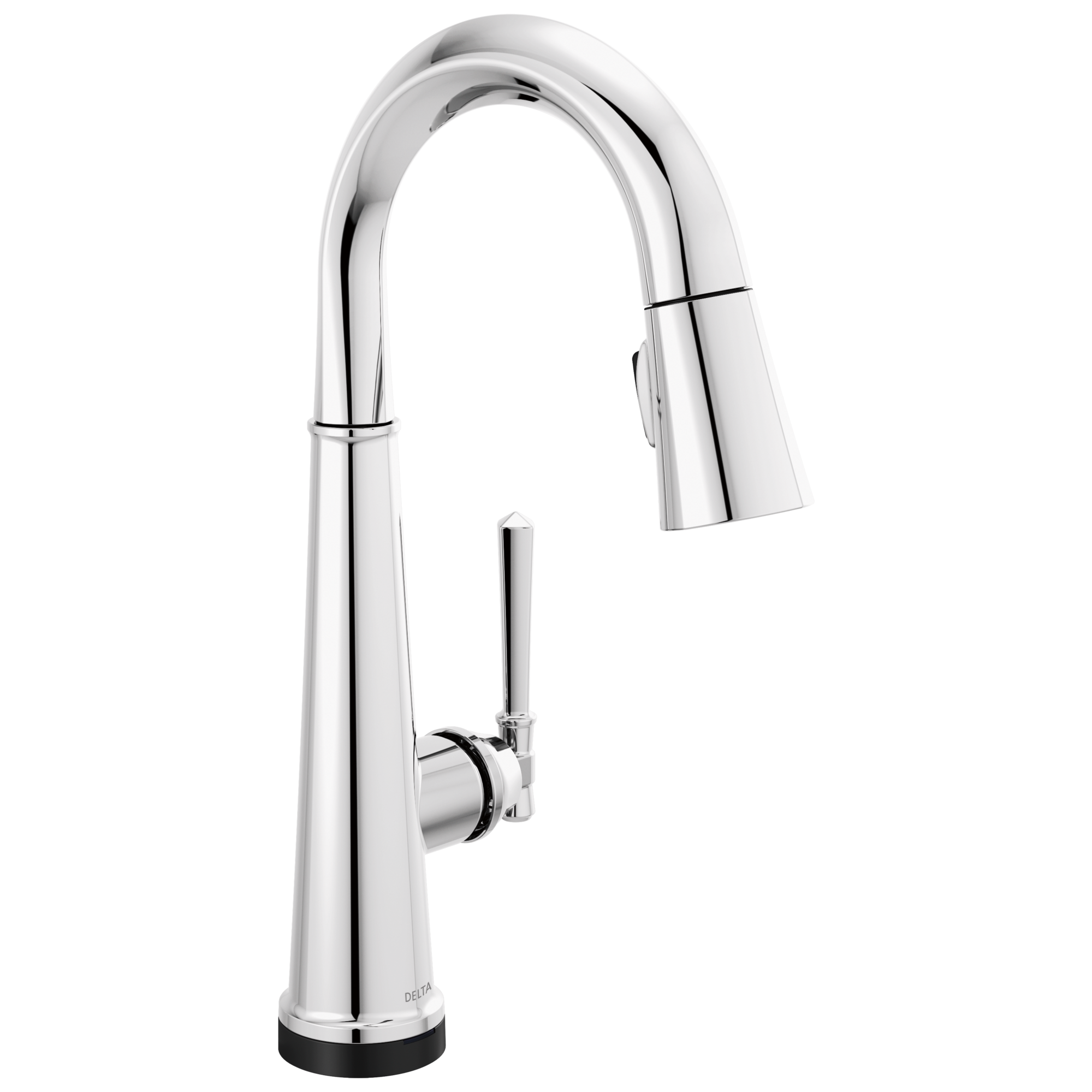 Delta - Single Handle Pull Down Bar/Prep Faucet with Touch2O Technology - Lumicoat® Chrome - 9982T-PR-DST