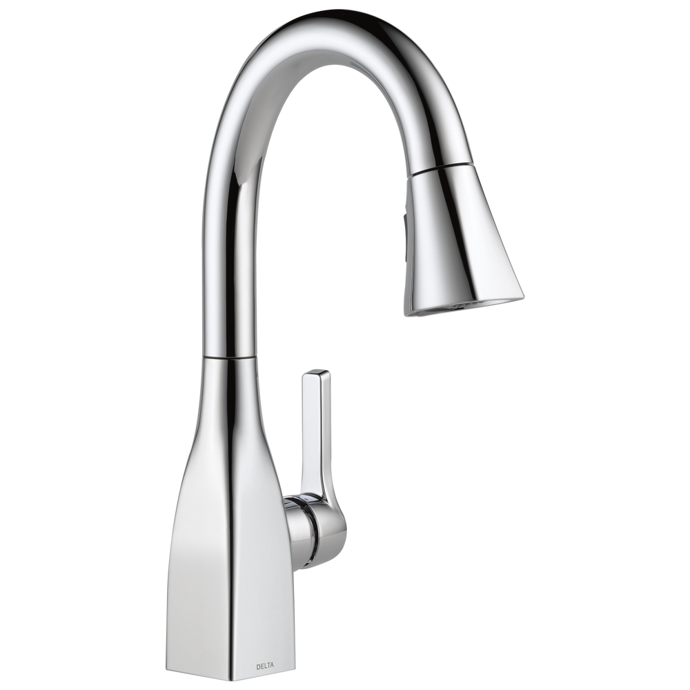 Delta - Single Handle Pull-Down Bar / Prep Faucet - Chrome - 9983-DST