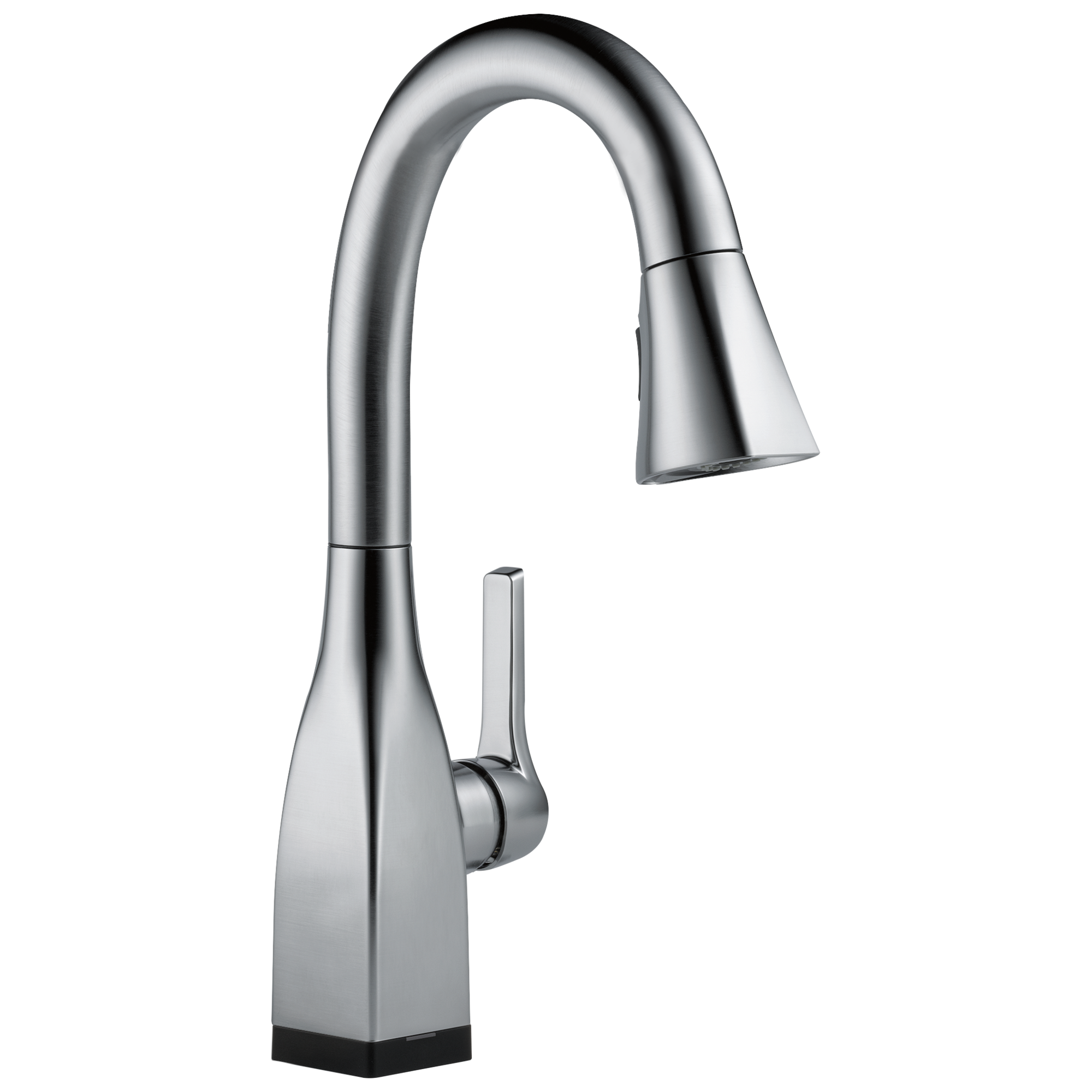 Delta - Single Handle Pull-Down Bar / Prep Faucet with Touch<sub>2</sub>O® Technology - Arctic Stainless - 9983T-AR-DST