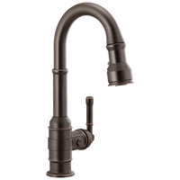 Delta - Single Handle Pull-Down Bar/Prep Faucet - Venetian Bronze - 9990-RB-DST