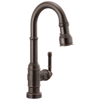 Delta - Single Handle Pull-Down Bar/Prep Faucet with Touch2O Technology - Venetian Bronze - 9990T-RB-DST