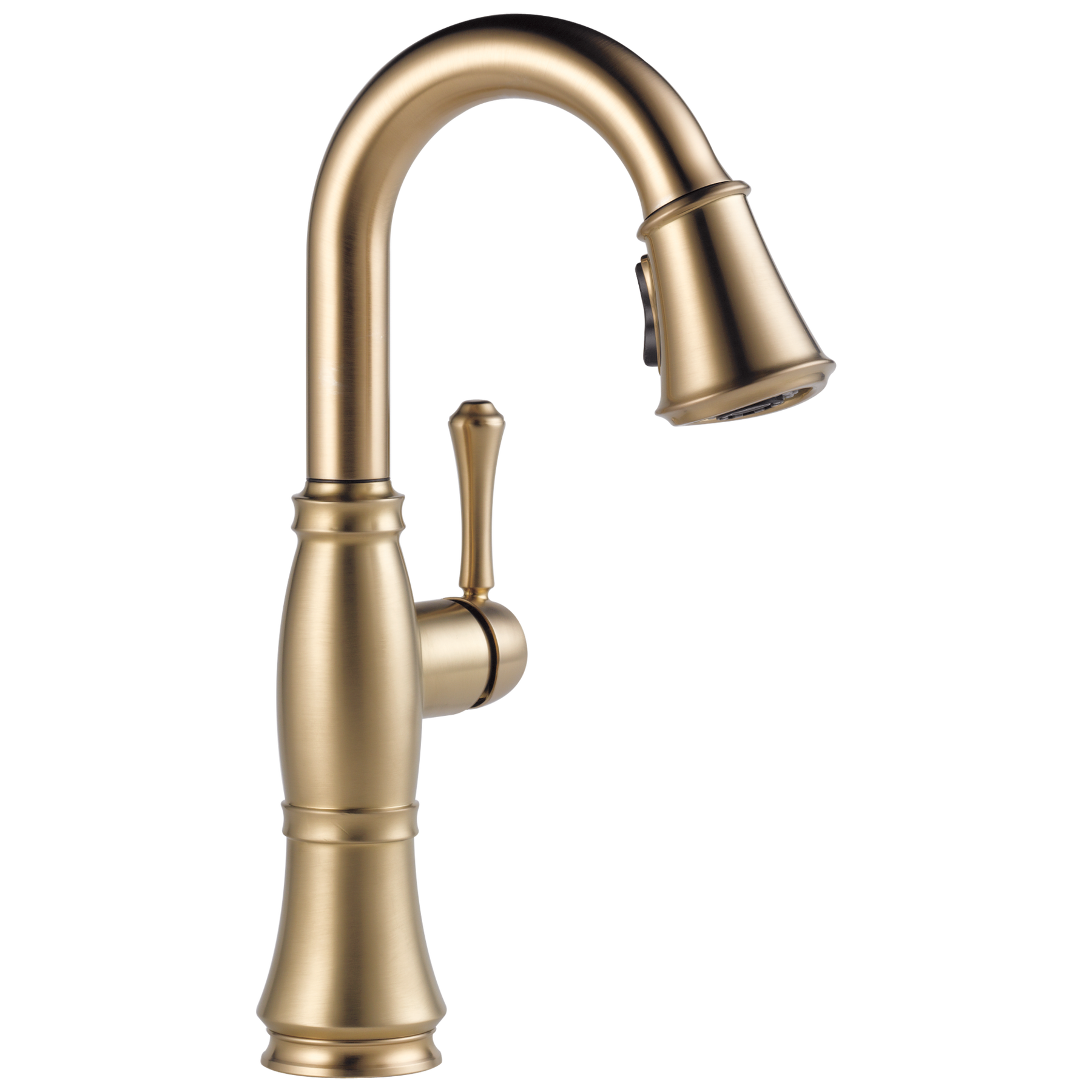 Delta - Single Handle Pull-Down Bar / Prep Faucet - Lumicoat® Champagne Bronze - 9997-CZ-PR-DST