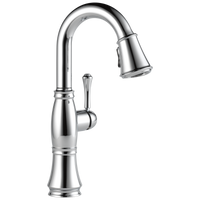 Delta - Single Handle Pull-Down Bar / Prep Faucet - Lumicoat® Chrome - 9997-PR-DST