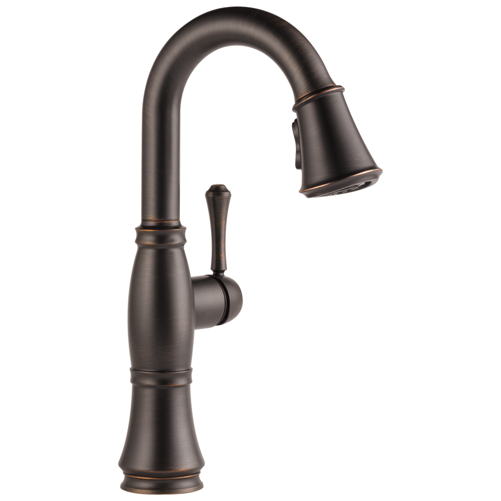 Delta - Single Handle Pull-Down Bar / Prep Faucet - Venetian Bronze - 9997-RB-DST