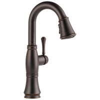 Delta - Single Handle Pull-Down Bar / Prep Faucet - Venetian Bronze - 9997-RB-DST