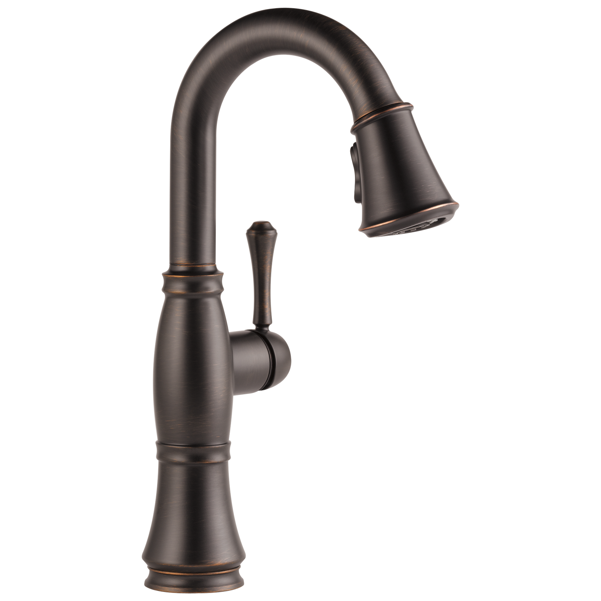 Delta - Single Handle Pull-Down Bar / Prep Faucet - Venetian Bronze - 9997-RB-DST