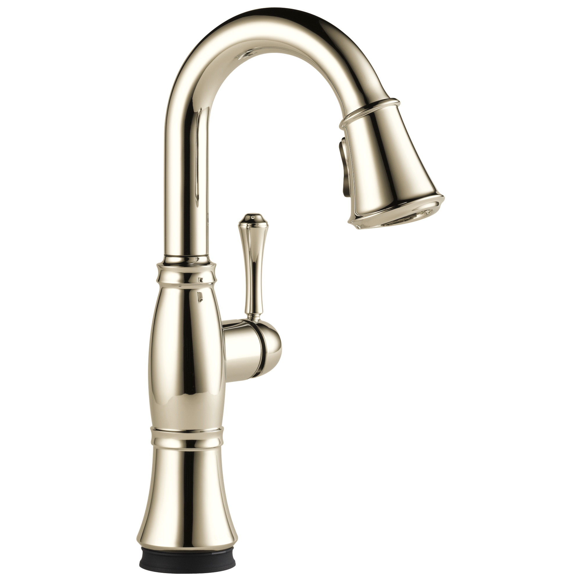 Delta - Single Handle Pull-Down Bar / Prep Faucet with Touch<sub>2</sub>O® Technology - Lumicoat® Polished Nickel - 9997T-PN-PR-DST