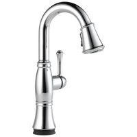 Delta - Single Handle Pull-Down Bar / Prep Faucet with Touch<sub>2</sub>O® Technology - Lumicoat® Chrome - 9997T-PR-DST