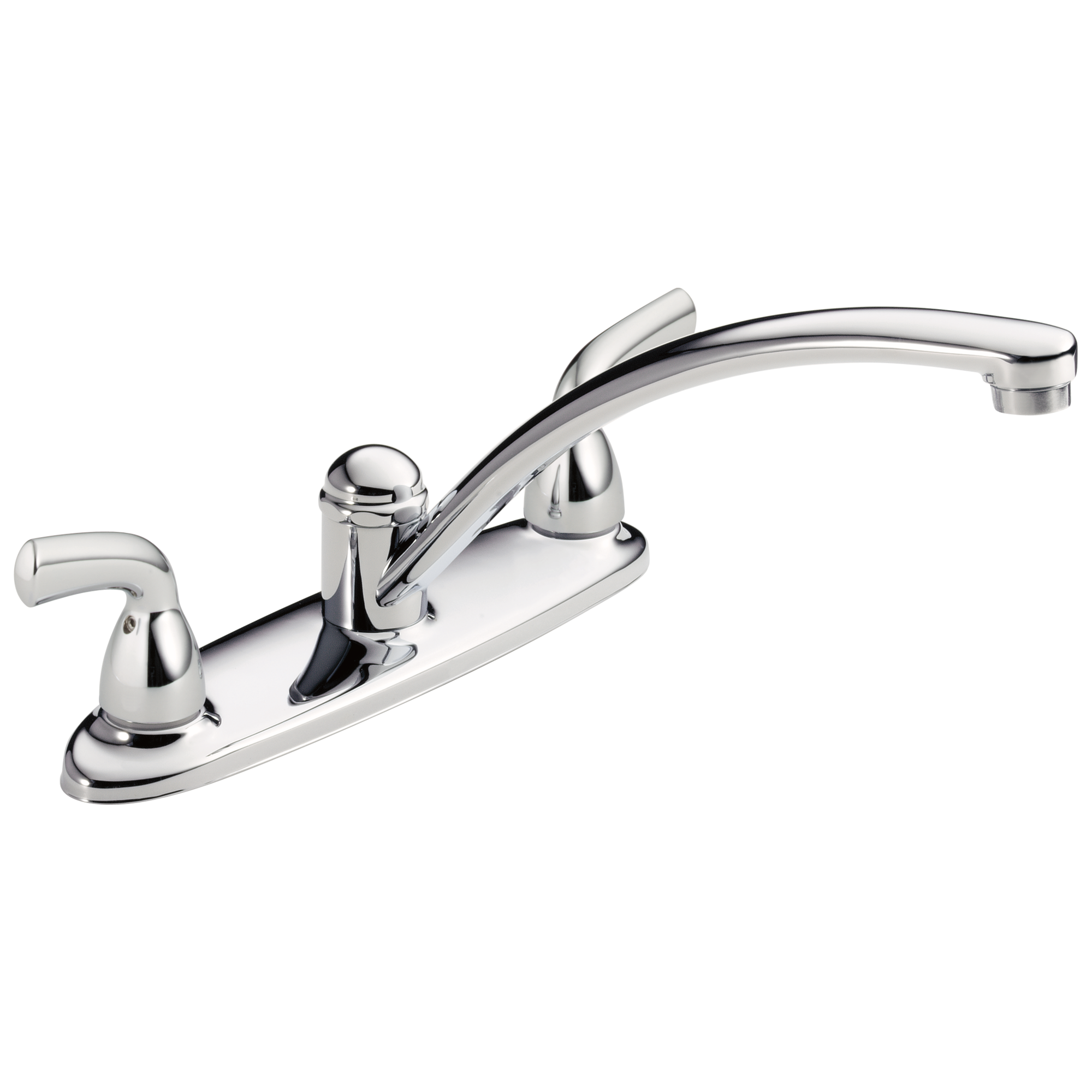 Delta - Two Handle Kitchen Faucet - Chrome - B2310LF