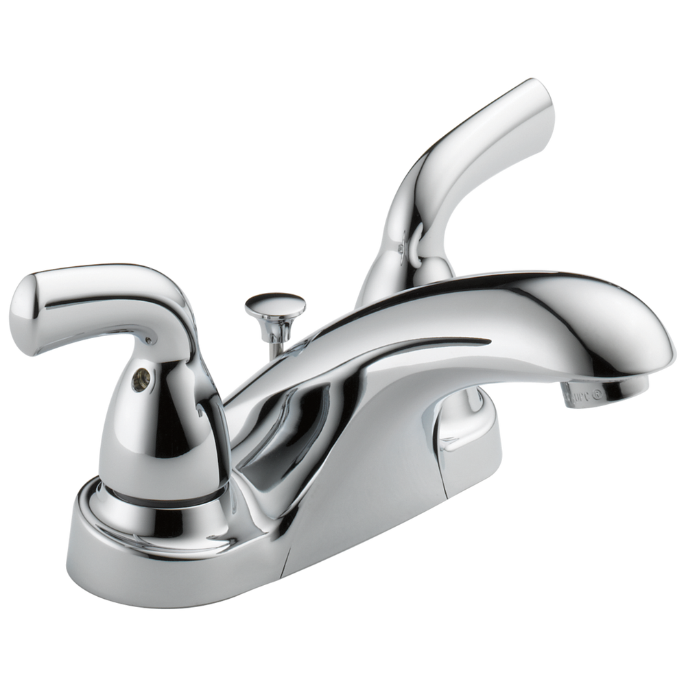 Delta - Two Handle Centerset Bathroom Faucet - Chrome - B2510LF-PPU