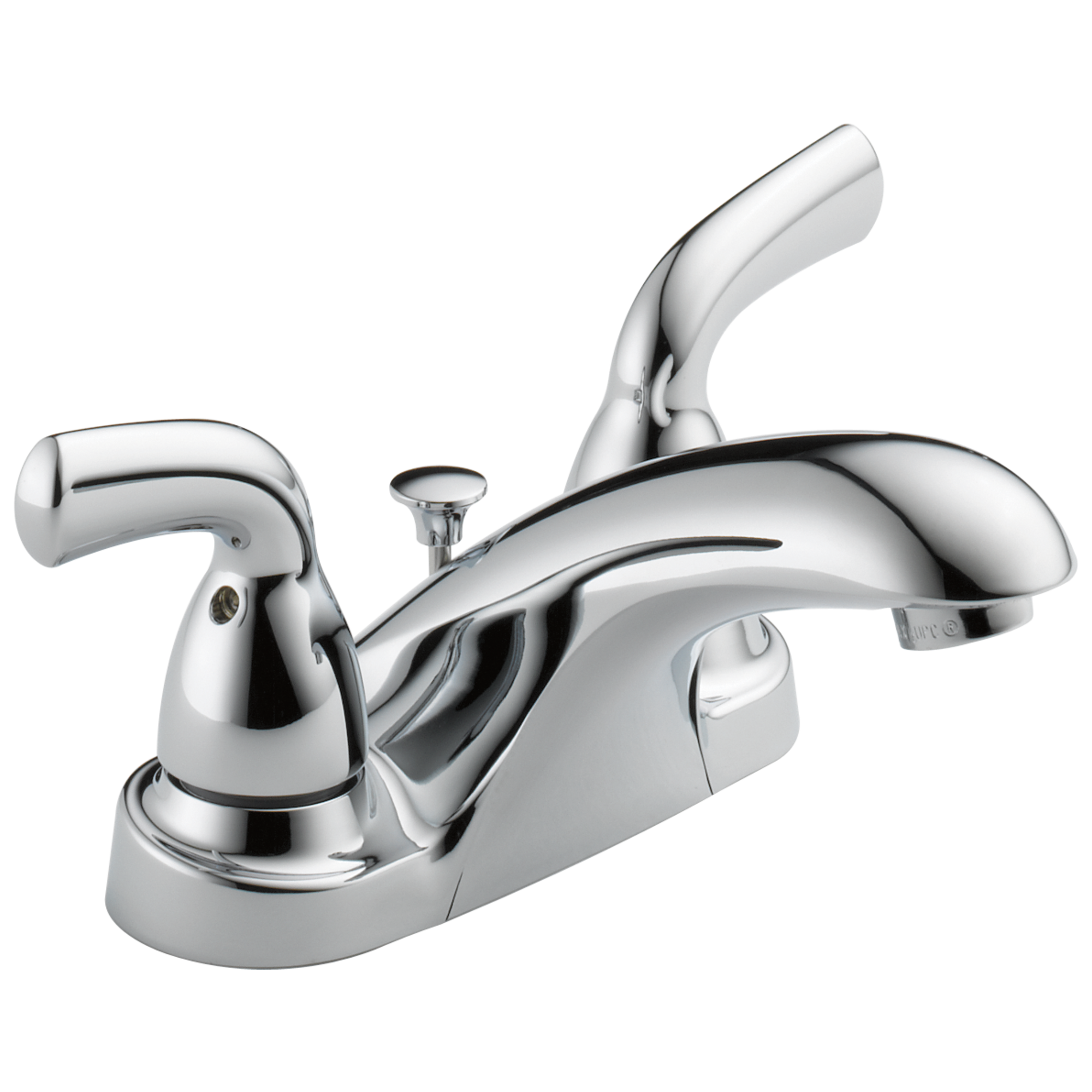 Delta - Two Handle Centerset Bathroom Faucet - Chrome - B2510LF-PPU