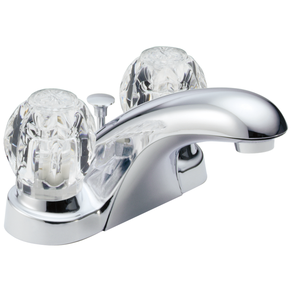 Delta - Two Handle Centerset Bathroom Faucet - Chrome - B2512LF