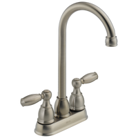 Delta - Two Handle Bar / Prep Faucet - Stainless - B28911LF-SS