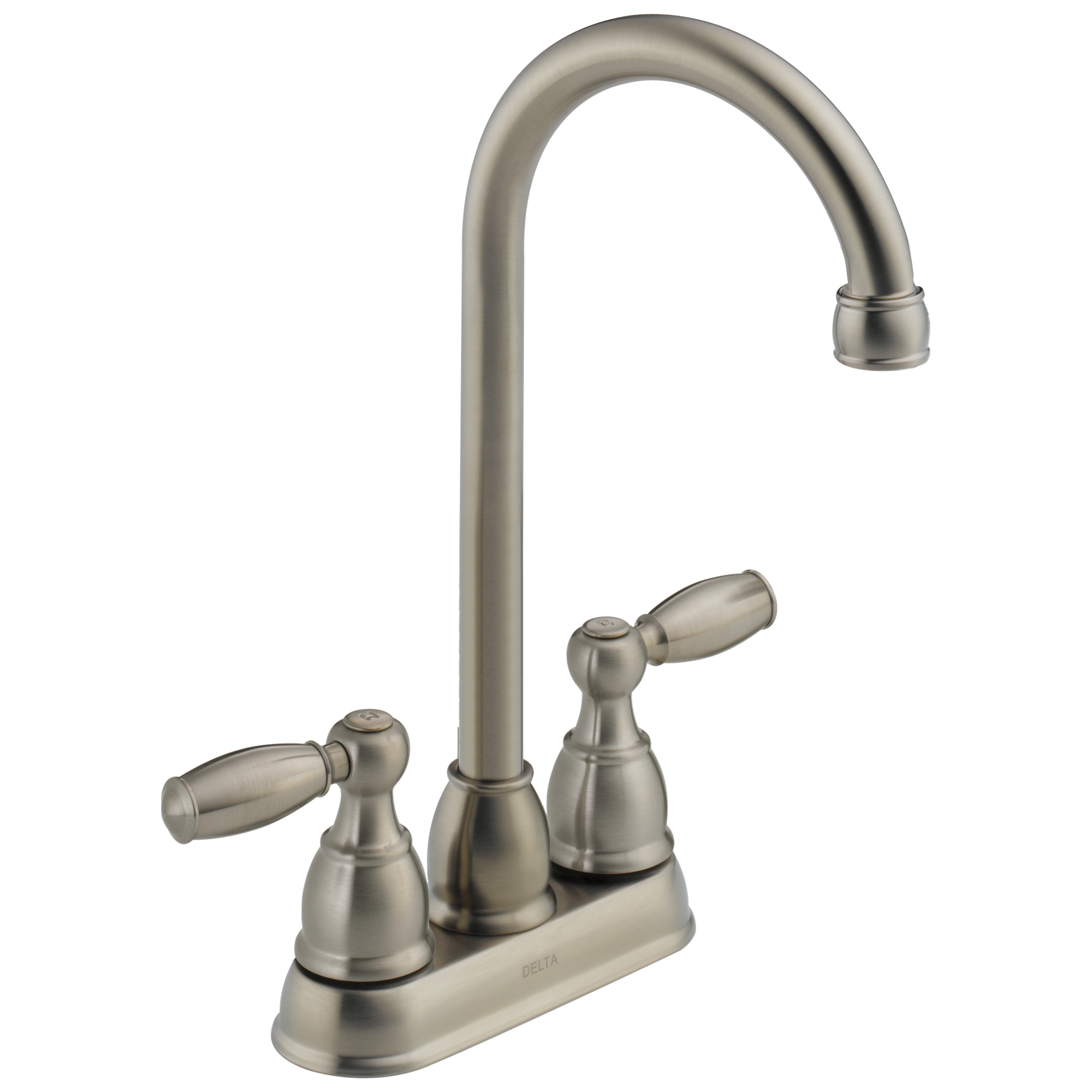 Delta - Two Handle Bar / Prep Faucet - Stainless - B28911LF-SS