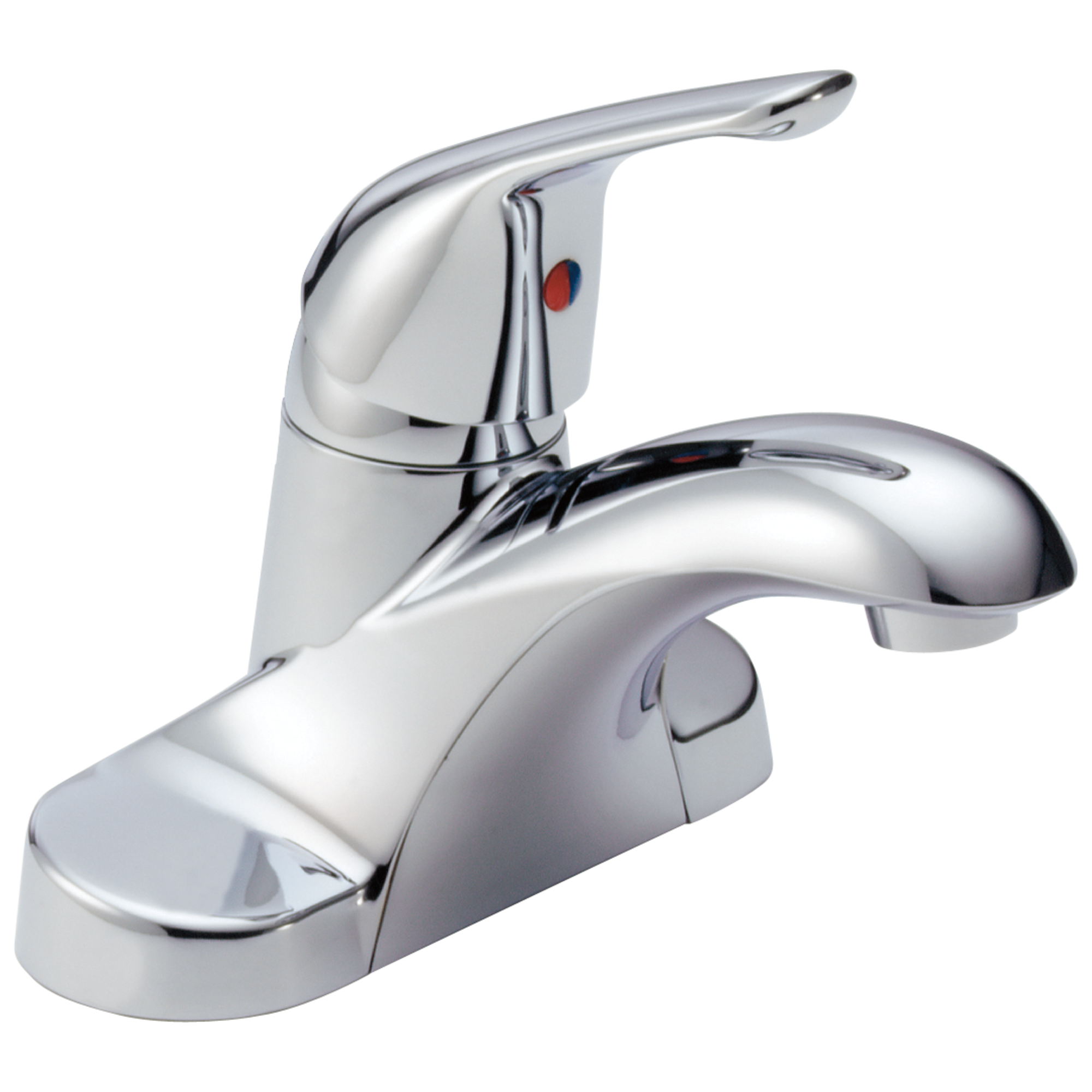 Delta - Single Handle Centerset Bathroom Faucet - Chrome - B501LF