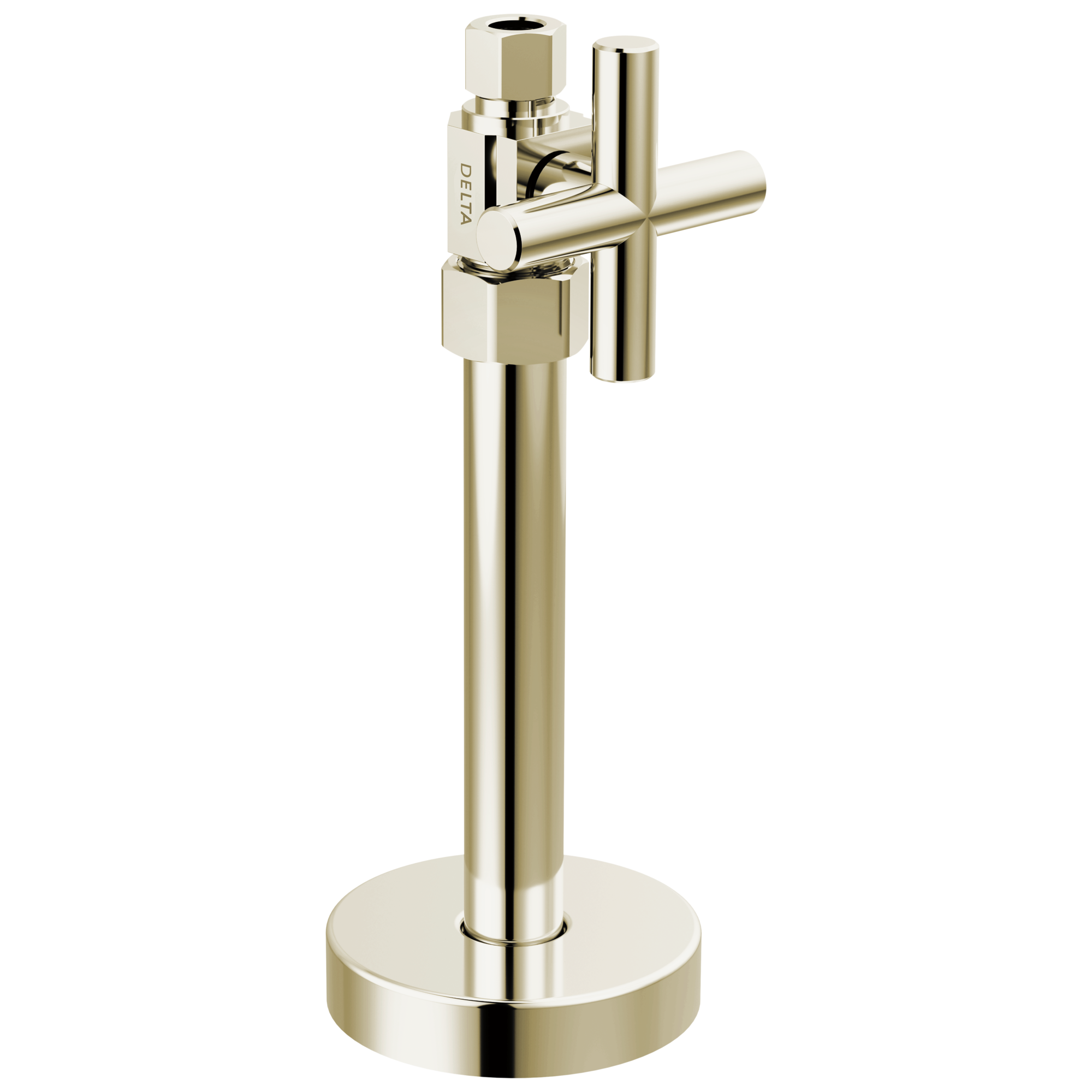 Delta - Straight Supply Stop Valve - Polished Nickel - DT021201-PN